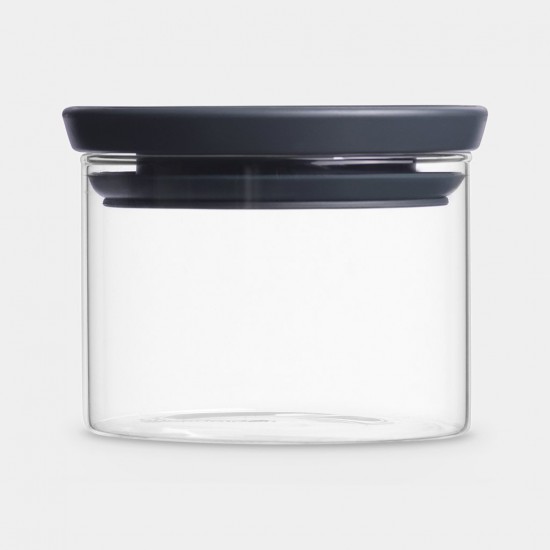 Barattolo in vetro impilabile con coperchio ermetico 0,30 L 