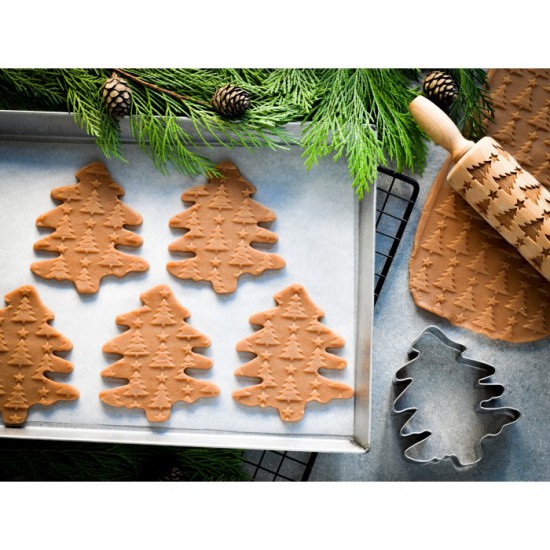Mattarello junior legno decoro albero di natale Mattarello junior legno decoro albero di natale