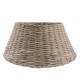 Base albero di natale Copribase albero rattan grey pic. Base albero di natale Copribase albero rattan grey pic.