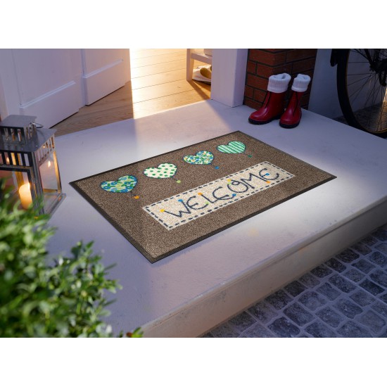 Tappeto Welcome Hearts 50x75 Tappeto Welcome Hearts 50x75