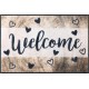 Tappeto Wooden Welcome-50x75