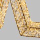 Stella Marrone 3D ø110cm HDM 7000 MicroLED FlashLED Diamond