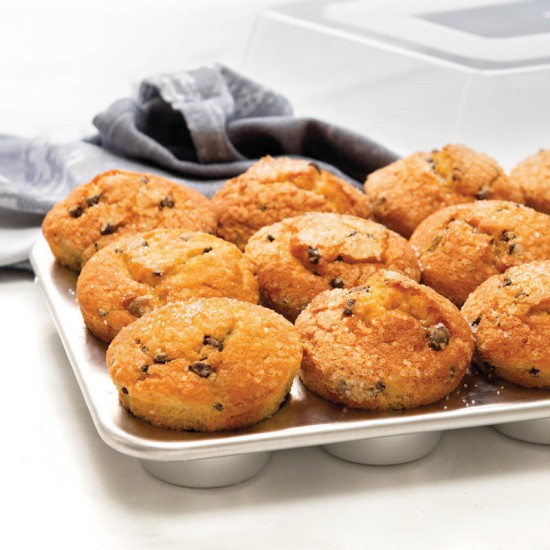 Stampo 12-Cup Muffin Pan c/copertura