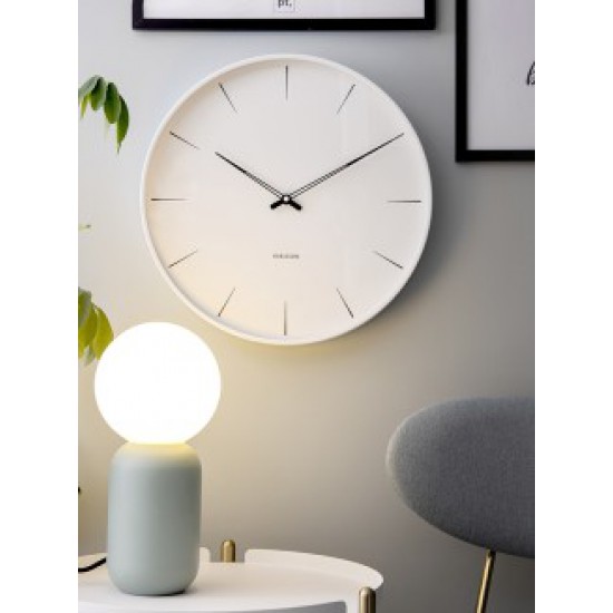Orologio da parete Lure bianco, Design Boxtel & Buijs