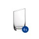 Servizio bicchiere acqua NewMoon , 225 ml, 4 pezzi