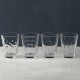 Set di bicchieri da acqua Clear 4 pezzi