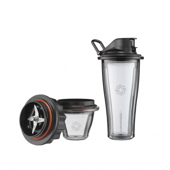 Starter Kit 1 bicchiere 0,6L e 1 ciotola con tappo e gruppo lame Starter Kit 1 bicchiere 0,6L e 1 ciotola con tappo e gruppo lame