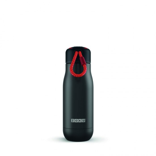 Borraccia termica nera 350 ml Borraccia termica nera 350 ml